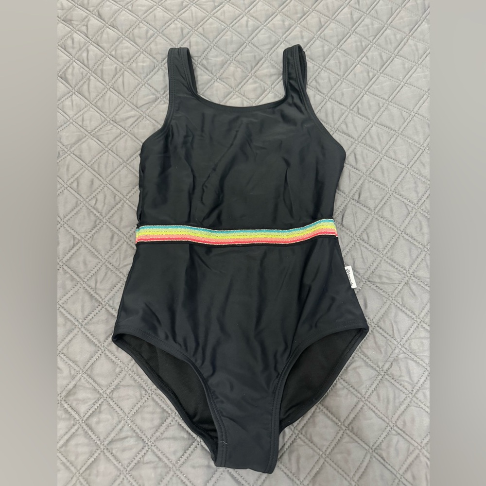 EUC Limeapple girls bathing suit